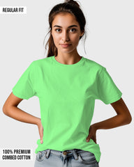 Womens Relaxed Fit Plain TShirt