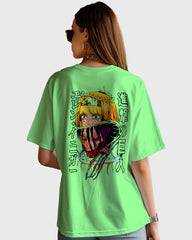 Womens Oversized TShirt Anime Attack On Titan