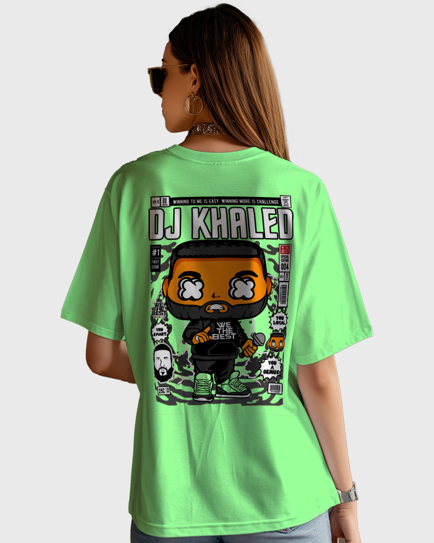 Womens Oversized TShirt Trending Dj Khaled