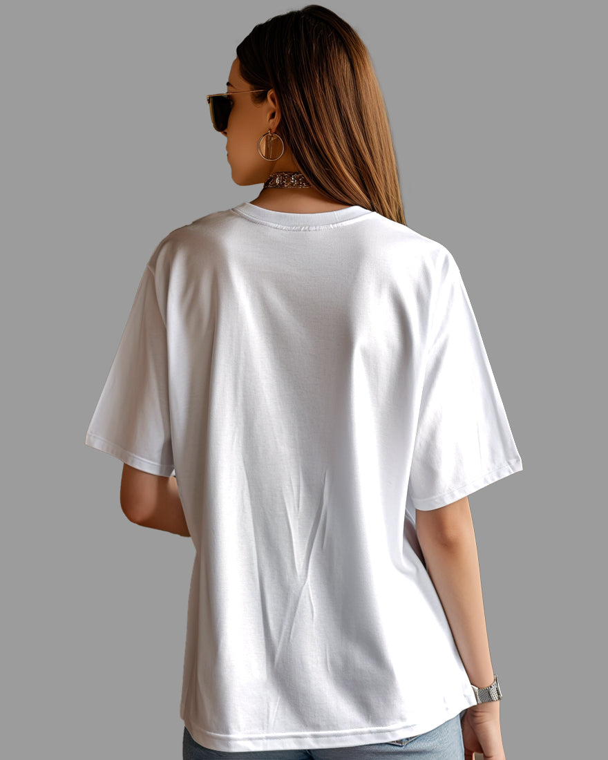 Womens Oversized Plain TShirt