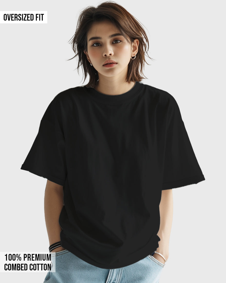 Womens Oversized Plain TShirt