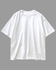 Womens Oversized Plain TShirt - Crisp White