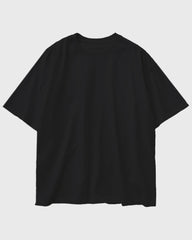 Womens Oversized Plain TShirt - Jet Black